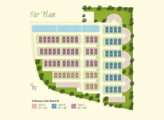 Bayu Suria @ Bandar Puncak Alam - Site Plan - iProperty.com.my