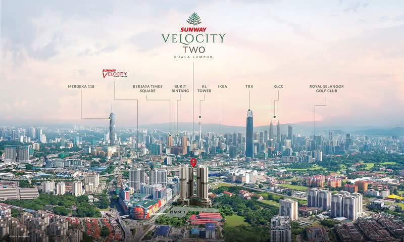 Service Residence for Rent at Sunway Velocity TWO - Steven Leaw - PropertyGuru.com.my