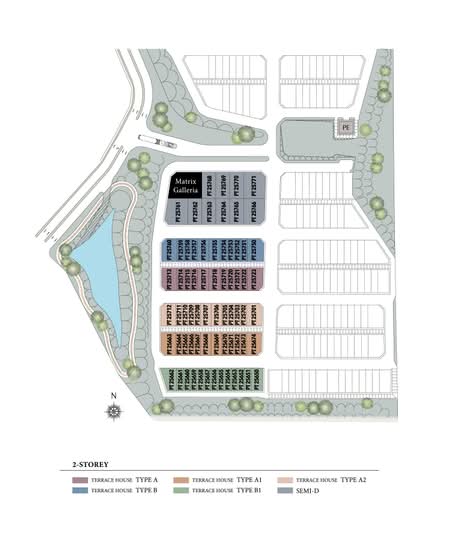 Cadena III Ara Sendayan Semi Detached - Site Plan - iProperty.com.my