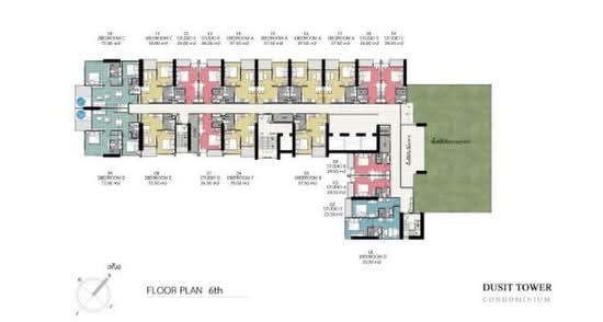 Dusit Grand Tower : ดุสิต แกรนด์ ทาวเวอร์ - Site Plan
