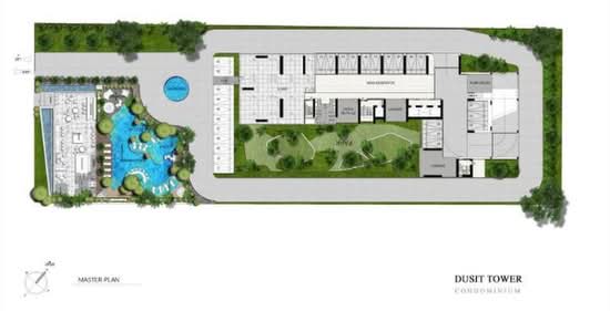 Dusit Grand Tower : ดุสิต แกรนด์ ทาวเวอร์ - Site Plan