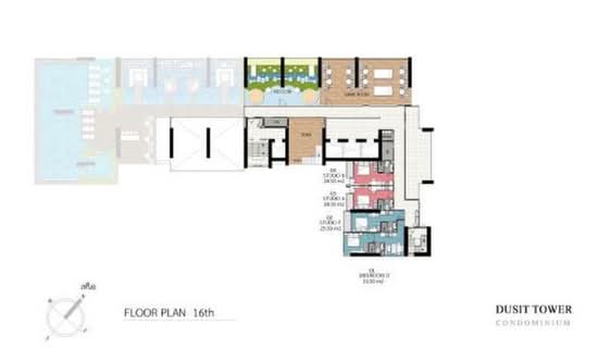 Dusit Grand Tower : ดุสิต แกรนด์ ทาวเวอร์ - Site Plan