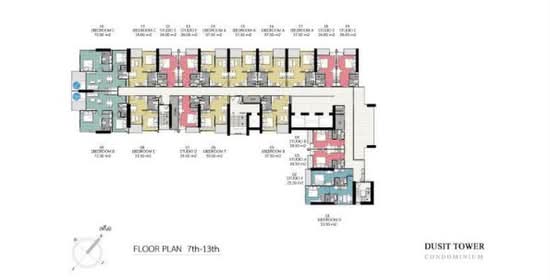 Dusit Grand Tower : ดุสิต แกรนด์ ทาวเวอร์ - Site Plan