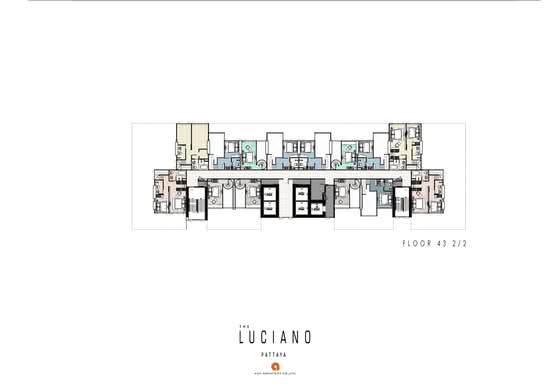 The Luciano Pattaya : เดอะ ลูเซียโน พัทยา - Site Plan
