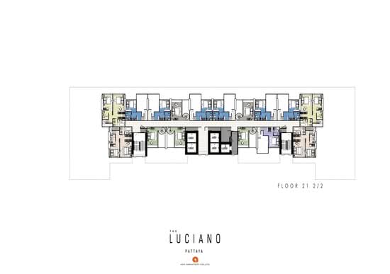 The Luciano Pattaya : เดอะ ลูเซียโน พัทยา - Site Plan