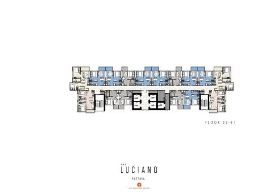 The Luciano Pattaya : เดอะ ลูเซียโน พัทยา - Site Plan