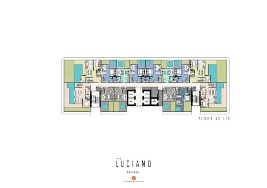 The Luciano Pattaya : เดอะ ลูเซียโน พัทยา - Site Plan