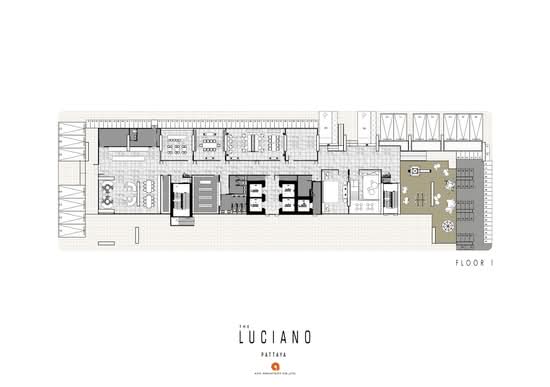 The Luciano Pattaya : เดอะ ลูเซียโน พัทยา - Site Plan