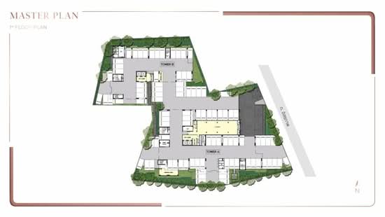 Niche Mono Itsaraphap : นิช โมโน อิสรภาพ - Site Plan