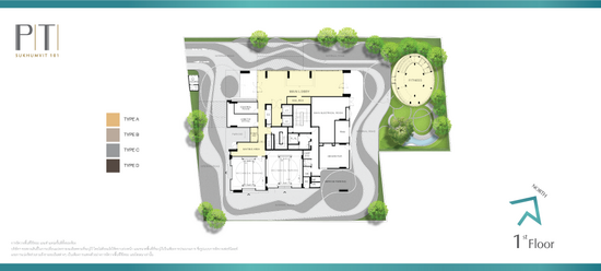 Piti Sukhumvit 101 : ปีติ สุขุมวิท 101 - Site Plan
