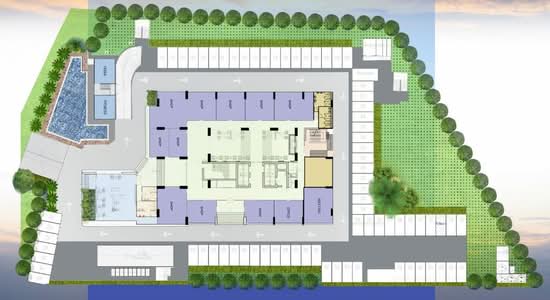 Dusit Grand Condo View - Site Plan