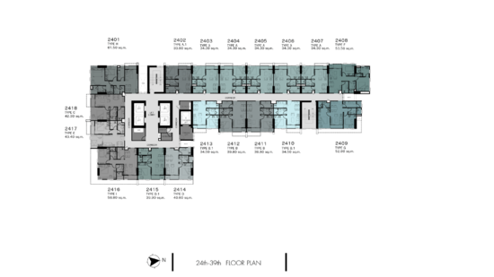 Sapphire Luxurious Condominium Rama III - Site Plan