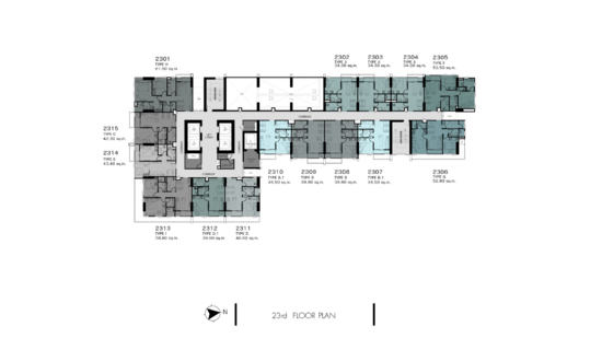 Sapphire Luxurious Condominium Rama III - Site Plan