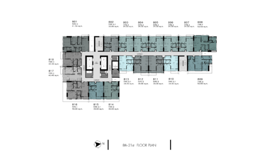 Sapphire Luxurious Condominium Rama III - Site Plan