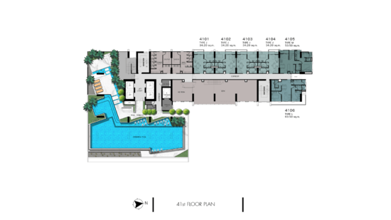 Sapphire Luxurious Condominium Rama III - Site Plan