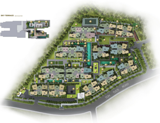 Forett at Bukit Timah - Site Plan
