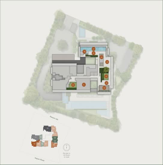 19 Nassim - Site Plan