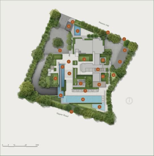 19 Nassim - Site Plan