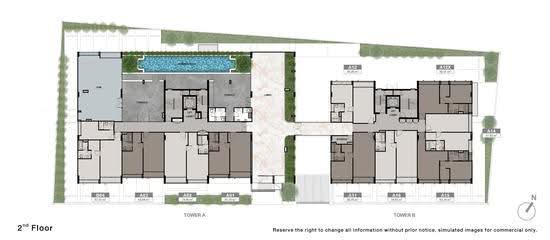 Noble Above Wireless-Ruamrudee : โนเบิล อเบิฟ ไวร์เลส-ร่วมฤดี - Site Plan