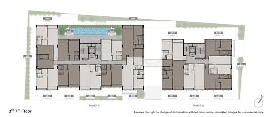 Noble Above Wireless-Ruamrudee : โนเบิล อเบิฟ ไวร์เลส-ร่วมฤดี - Site Plan