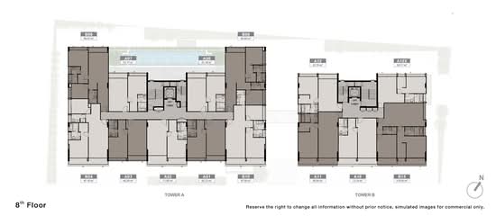 Noble Above Wireless-Ruamrudee : โนเบิล อเบิฟ ไวร์เลส-ร่วมฤดี - Site Plan