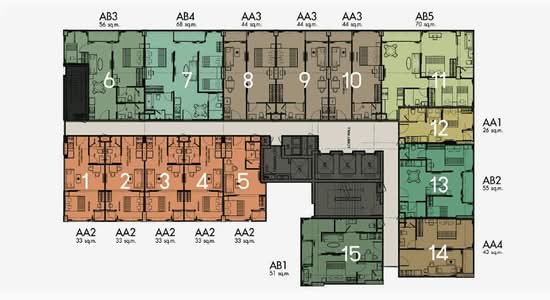 Infinity One Condominium : อินฟินิตี้ วัน คอนโดมิเนียม - Site Plan