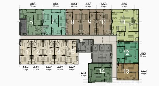 Infinity One Condominium : อินฟินิตี้ วัน คอนโดมิเนียม - Site Plan
