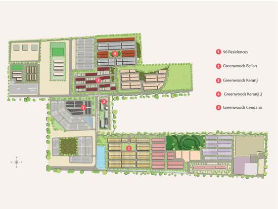 Greenwoods Cendana @ Salak Perdana - Site Plan - iProperty.com.my