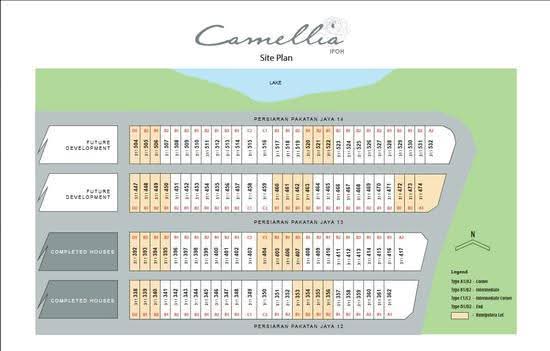 Camellia Ipoh - Site Plan - iProperty.com.my