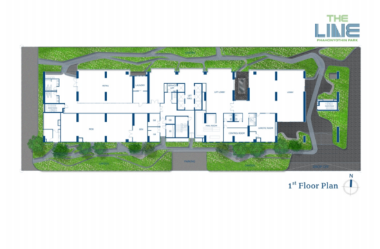 The Line Phahonyothin Park : เดอะ ไลน์ พหลโยธิน พาร์ค - Site Plan