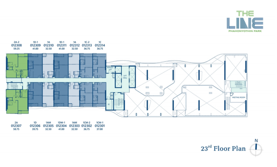 The Line Phahonyothin Park : เดอะ ไลน์ พหลโยธิน พาร์ค - Site Plan