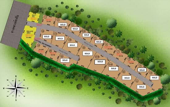 Hua Hin Hillside Hamlet - Site Plan