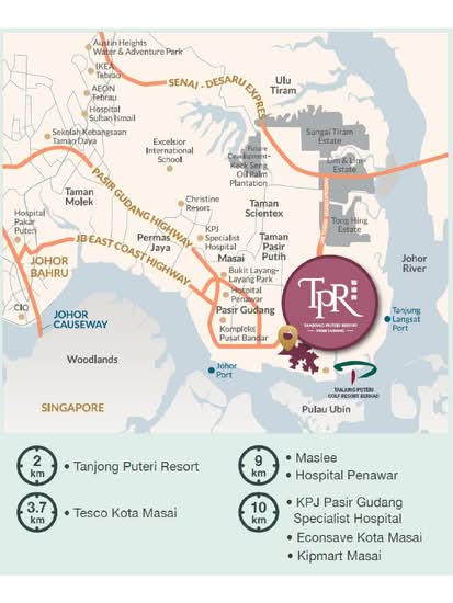 Single Storey Terrace-Phase 7A @ Tanjong Puteri Resort - Site Plan - iProperty.com.my
