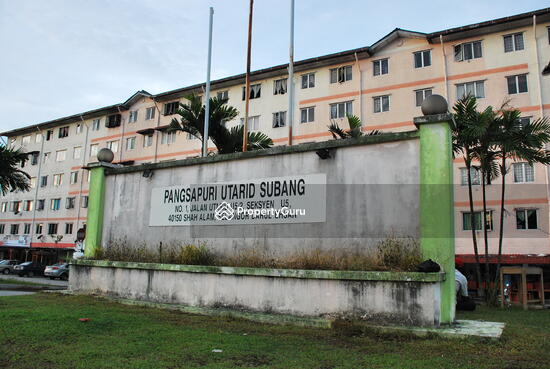 Untuk Disewa - Pangsapuri Utarid Subang