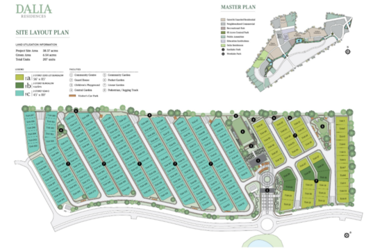 Tropicana Aman – Dalia Residences - Site Plan - iProperty.com.my