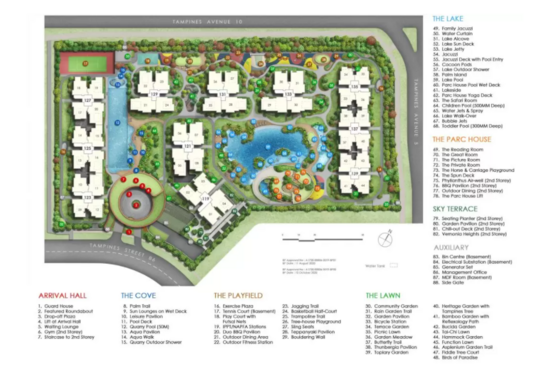 Parc Central Residences - Site Plan