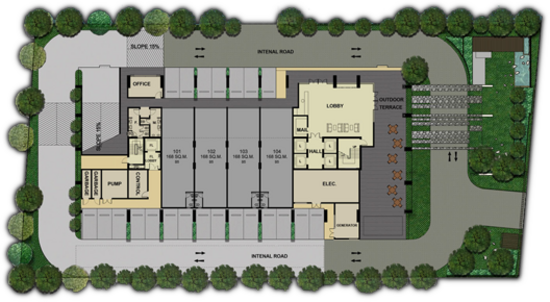 Grene Chaengwattana : กรีเน่ แจ้งวัฒนะ - Site Plan