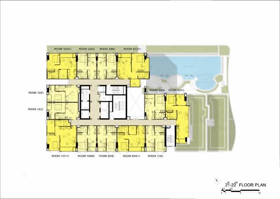 The Rich Ploenchit-Nana : เดอะริช เพลินจิต-นานา - Site Plan