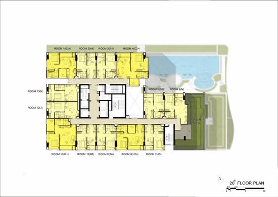 The Rich Ploenchit-Nana : เดอะริช เพลินจิต-นานา - Site Plan