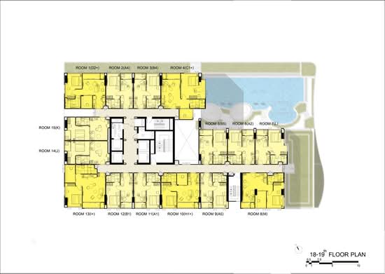 The Rich Ploenchit-Nana : เดอะริช เพลินจิต-นานา - Site Plan