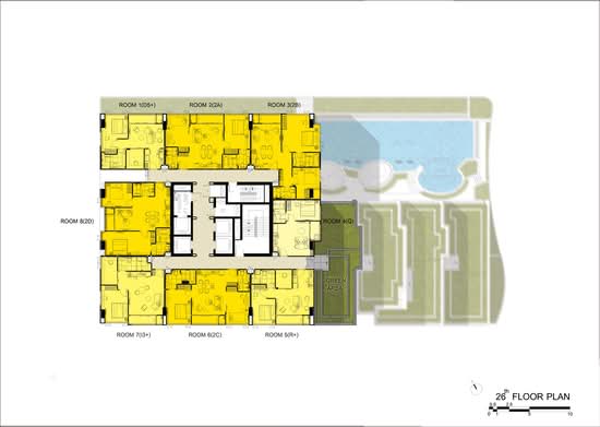 The Rich Ploenchit-Nana : เดอะริช เพลินจิต-นานา - Site Plan
