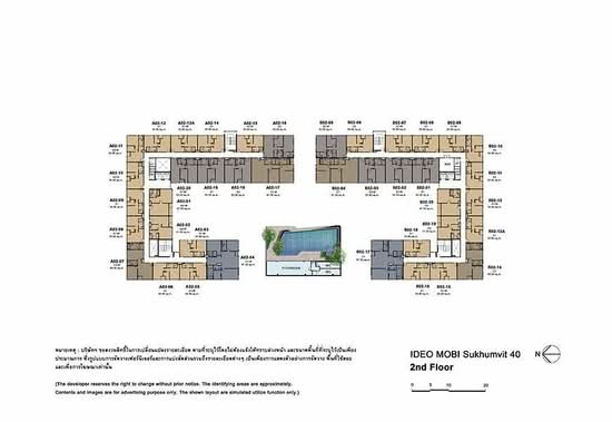 IDEO Mobi Sukhumvit 40 - Site Plan