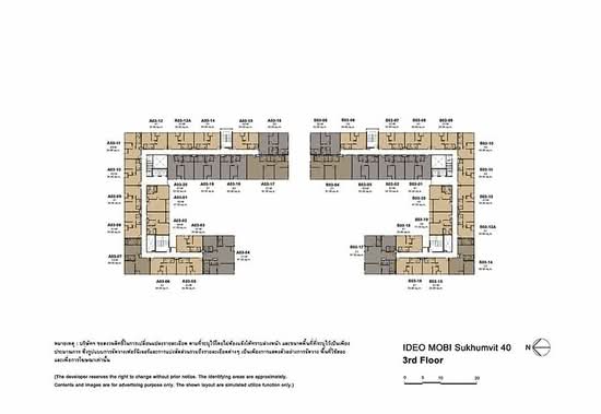 IDEO Mobi Sukhumvit 40 - Site Plan