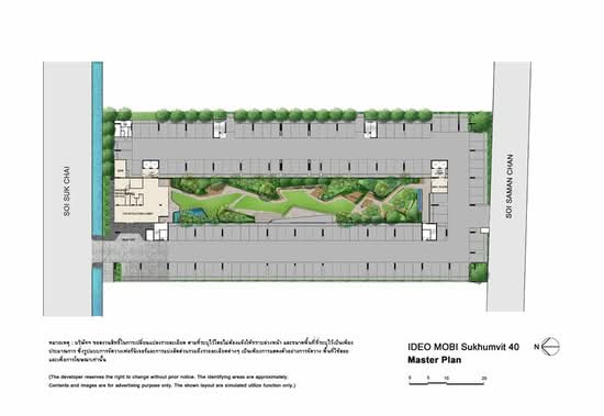IDEO Mobi Sukhumvit 40 - Site Plan