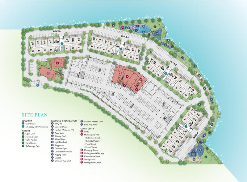 Untuk Disewa - E’Island Lake Haven @ Puchong