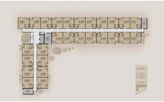 The Point Condo Rangsit-Klong 6 : เดอะพอยต์ คอนโด รังสิต-คลอง 6 - Site Plan