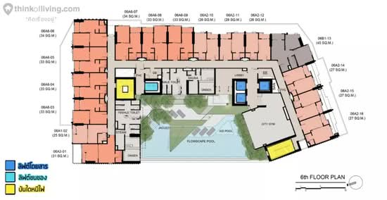 The Stage Mindscape Ratchada-Huai Khwang - Site Plan
