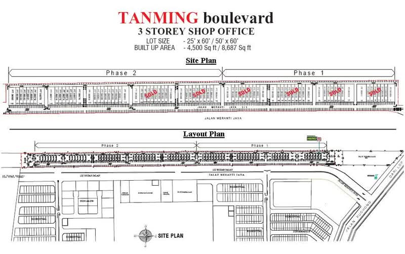 Tanming Boulevard - 3 Storey Shop Offices - iProperty.com.my