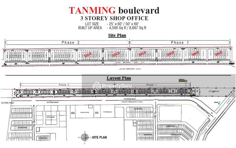 For Sale - Tanming Boulevard - 3 Storey Shop Offices