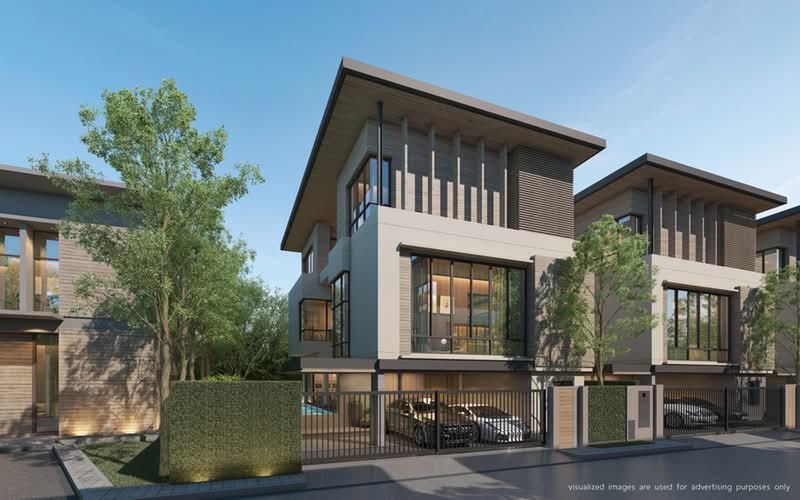 The Glamor pool villa residences – Pradit Manutham, Bangkok, Pradit Manutham Road, Khlong Chaokhun Sing, Wang Thonglang, Bangkok, 3 Bedrooms, 412 sqm, Single Detached House For Rent, by Usuma Usumachat, 500498711 - DDproperty.com